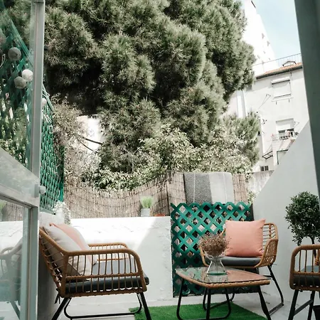 아파트 Principe Real Duplex With Terrace By Local *